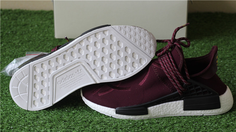 Real Boost Parrell Williams Adidas NMD Family & Friend Wine Red